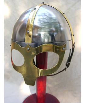 Viking Mask Deluxe Helmet Medieval Reproduction Helmets 18 Gauge